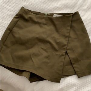 Olive Green skort